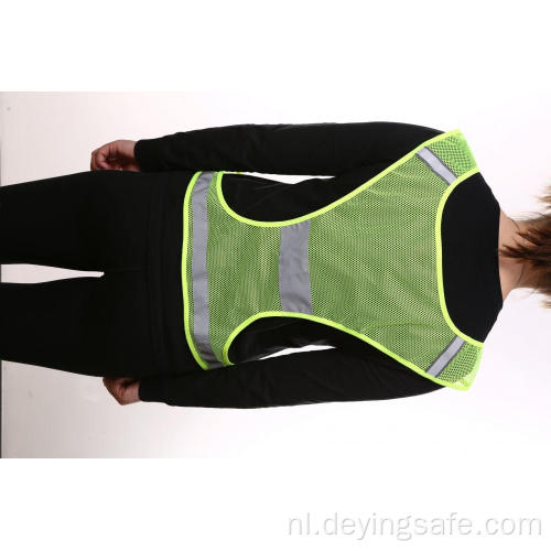 Reflecterend mesh-veiligheidsvest voor hardlopen